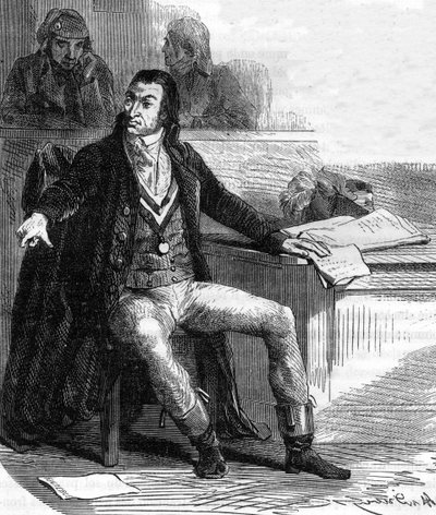 Antoine Quentin Fouquier de Tinville, dit Fouquier-Tinville (1746-1795), Fransız kanun koyucu ve devrimci, Devrimci Mahkeme