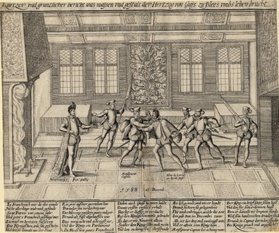 ""Guise Dükü Suikastı (Balafre olarak bilinen Lorraineli Henry I. by Anonymous Anonymous