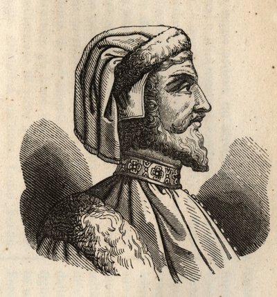 Azzon Visconti - Azzone Visconti - 1302-1339 - gravür - by Anonymous Anonymous