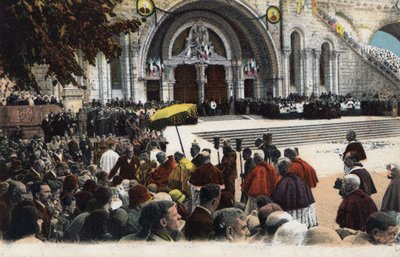 1900 civarında Lourdes - Hautes Pyrenees