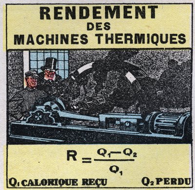 Kalorimetri: termal makinelerin verimliliği. 1925