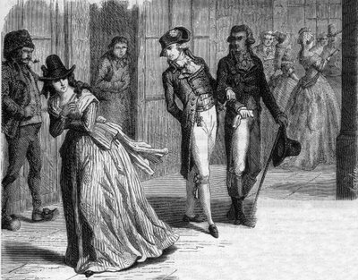 Charlotte Corday, bıçak yapımcısı Badin