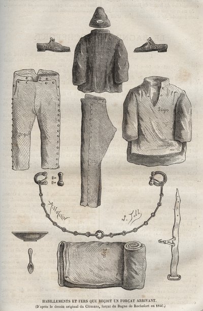 19. yüzyılda bagne de Rochefort
