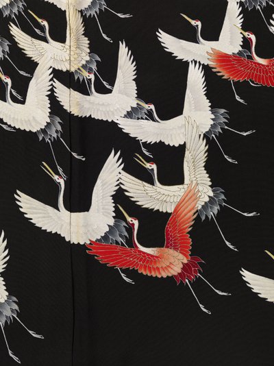 Sayısız Uçan Vinçli Kimono Detayı by Anonymous Anonymous