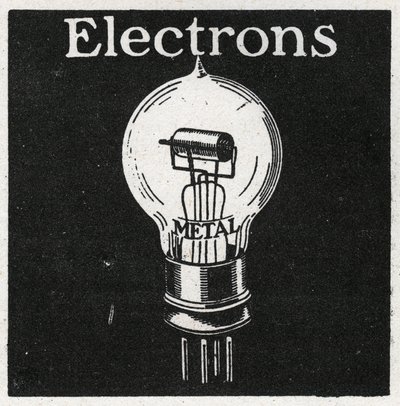 Elektrik olayları: elektronlar. 1925