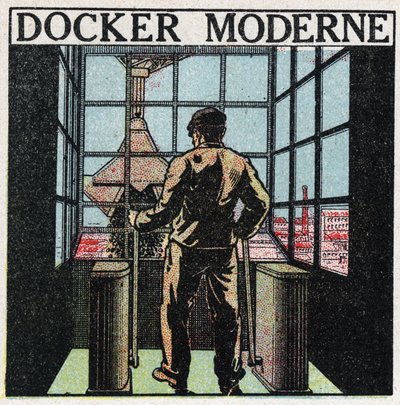Elektrikli aletler: modern liman işçisi (1920
