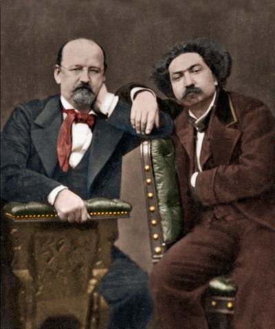 Emile Erckmann (1822-1899) ve Alexandre Chatrian (1826-1890) by Anonymous Anonymous