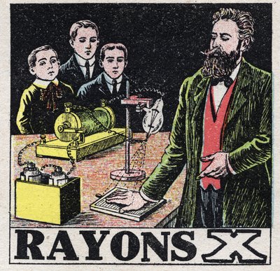 Eter (malzeme): Alman fizikçi Wilhelm Conrad Roentgen veya Roentgen (1845-1923) tarafından keşfedilen X-ışınları. 1925