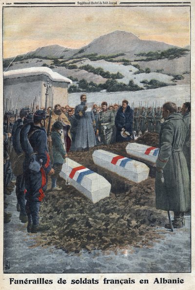 Birinci Dünya Savaşı 1914-1918 (14-18 Savaşı). Arnavutluk