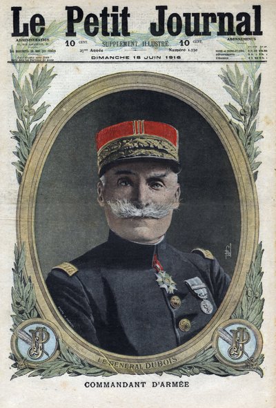 Birinci Dünya Savaşı 1914-1918 (14-18 Savaşı). Fransız general Pierre Dubois