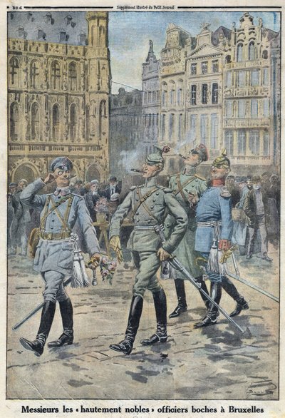 Birinci Dünya Savaşı 1914-1918 (14-18 Savaşı). Brüksel