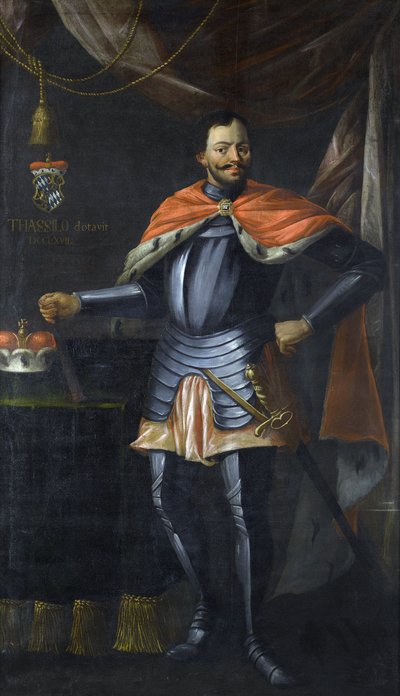 Frederic V du Palatinat (Frederic V de Wittelsbach Simmern, prens electeur et comte palatin du Rhin, roi de Boheme) - Frederick V (1596-1632), Seçmen Palatine - Anonim - c. 1620-1630 - Tuval üzerine yağlı boya - 239x140 - Özel Koleksiyon by Anonymous Anonymous