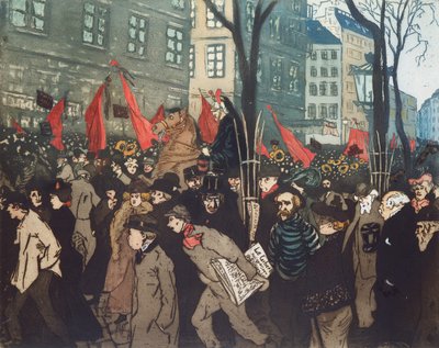 Clemence Louise Michel'in cenazesi, 22 Ocak by Anonymous Anonymous