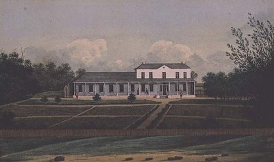 Hükümet Konağı, Sidney, arkadan (suluboya) by Anonymous Anonymous