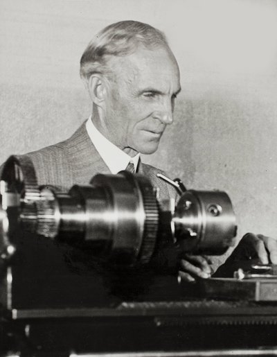 Henry Ford (1863-1947), Anonim. Fotoğraf, , Özel Koleksiyon by Anonymous Anonymous