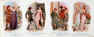 Francesca da Rimini için çizimler, Zandonai