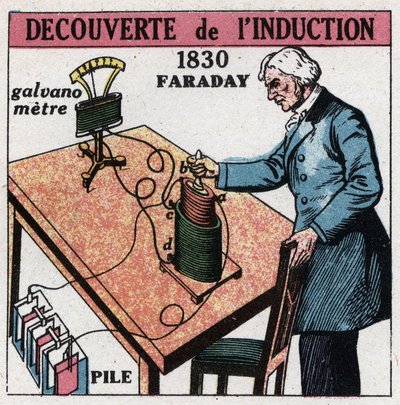 İndüksiyon: Michael Faraday (1791-1867) tarafından 1830-1831