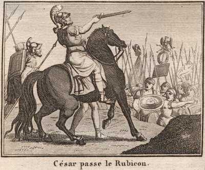 Julius Caesar (MÖ 100-44) Rubicon