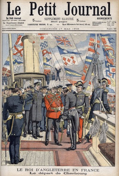 Kral Edward VII, Fransa