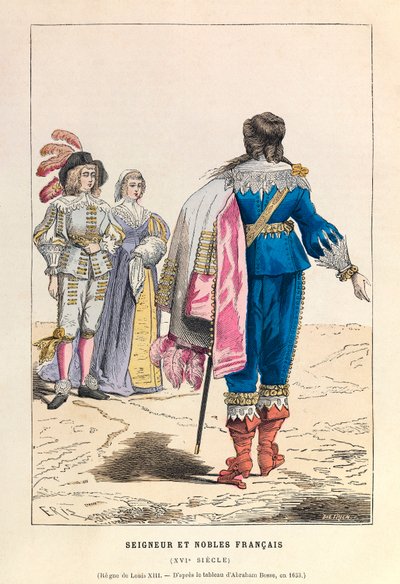 Lord ve soylular 16. yüzyılda Fransız - Lord ve soylu 16. yüzyıl - özel koleksiyon by Anonymous Anonymous