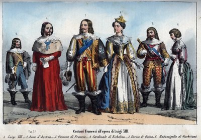 Louis XIII - Avusturya Anne (1601-1666) (Avusturya Anne) - Fransa