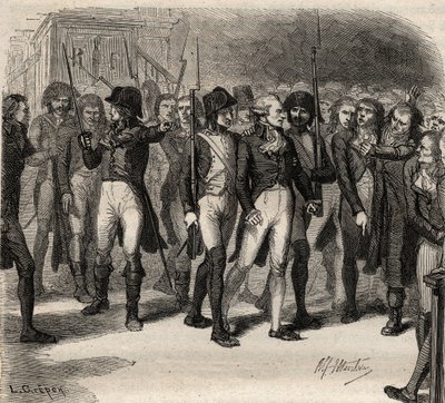 Maximilien Robespierre ve suç ortağı 1794