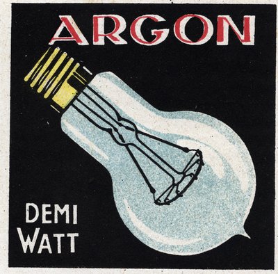 Yeni gaz özellikleri: argon, yarım watt