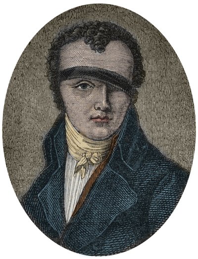 Nicolas Jacques Conte (1755-1805), Fransız ressam, kimyager ve mucit - by Anonymous Anonymous
