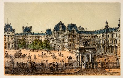 Paris 1874: Yeni Louvre, Özel Koleksiyon by Anonymous Anonymous