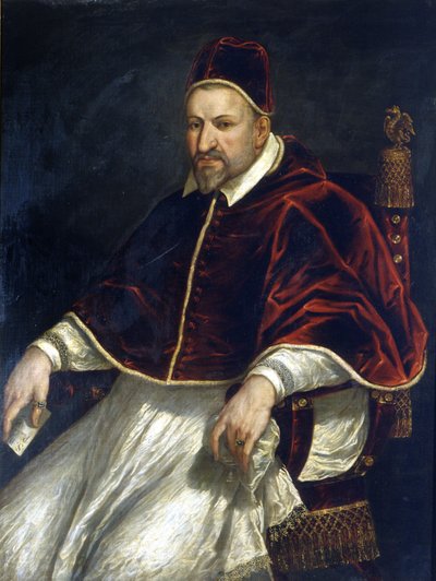 Paul V (1605 - 1621). Anonim resim. Roma, Roma Müzesi. by Anonymous Anonymous