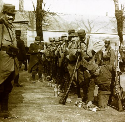 Fotoğraf - Birinci Dünya Savaşı üzerine stereoskopik cam levha: Bir Detay İncelemesi, Özel Koleksiyon by Anonymous Anonymous