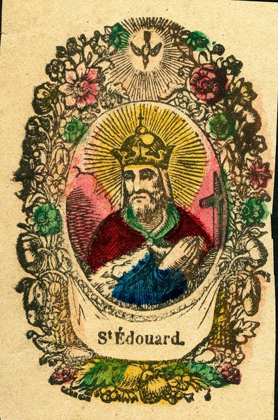 Dindar görüntü: Şehit Edward (Epinal baskı) by Anonymous Anonymous