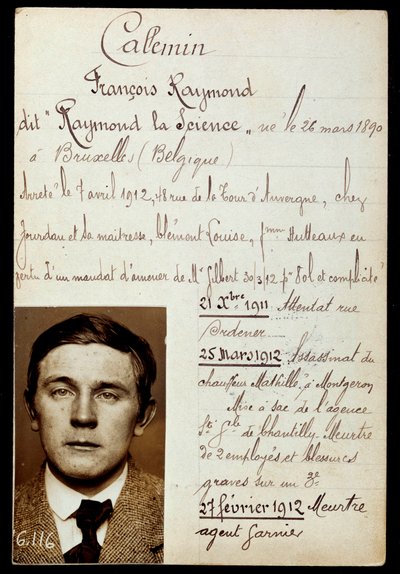 Raymond Callemin dit Raymond la Science (1890-1913), Jules Bonnot