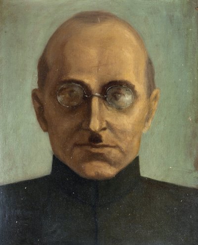 ""Lavrenty Beria (veya Lavrenti Beriya) (1899-1953) Sovyet Devlet Yetkilisinin Portresi"" Anonim tablo Özel koleksiyon by Anonymous Anonymous