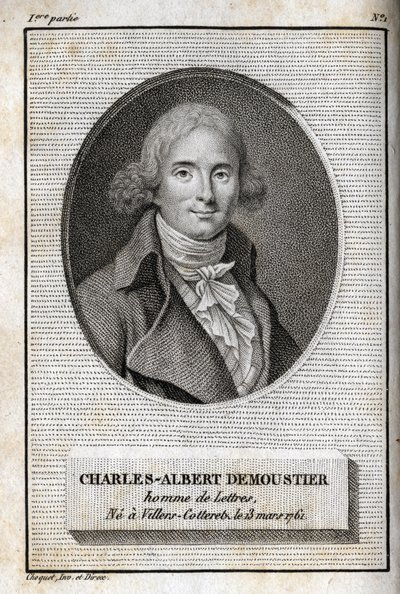 Charles Albert Demoustier (1760-1801) Fransız yazar. Charles Albert Demoustier (1760-1801) tarafından "Emilie