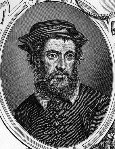 Gregorio di Tomaso Chiulinovich Lo Schiavone (1436-1504) İtalyan ressamın portresi. Armengaud tarafından "" Avrupa - İtalya "" galerilerinde 1859 gravürü. Özel koleksiyon. by Anonymous Anonymous