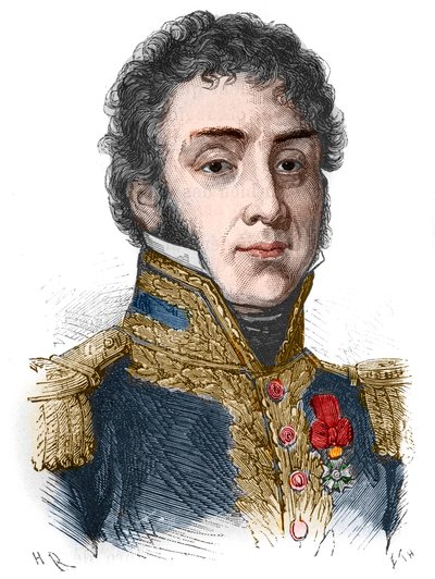 Remy Joseph Isidore Exelmans (veya Exelmans), Mareşal ve Fransa Akranı (1775 - 1852) - Henri Martin tarafından “” L