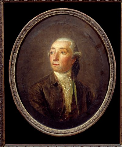 Restif de La Bretonne (1734-1806) Fransız yazar. Anonim resim. Özel koleksiyon. by Anonymous Anonymous