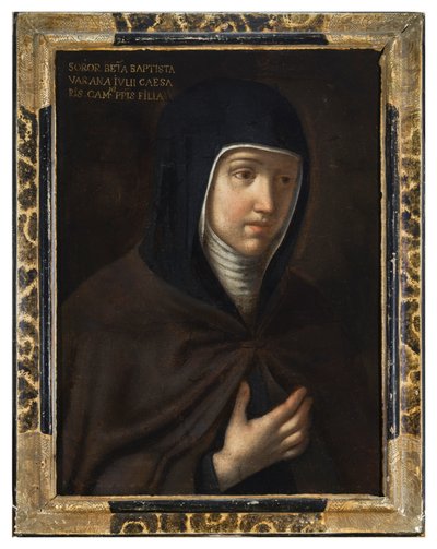 Aziz Camilla Battista da Varano'nun Portresi (1458-1524) (resim) by Anonymous Anonymous