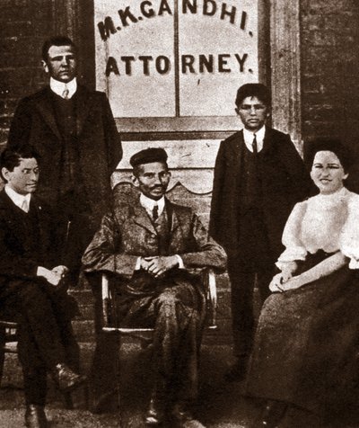 Siyasi lider Mohandas Karamchand Gandhi