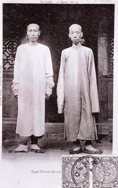 Yunnan bölgesinden iki Çinli