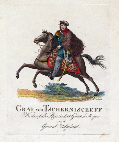 Prens Alexandre Ivanovitch Tchernychev ve Tchernychiov ve Czernichev - Kont Alexander Ivanovich Chernyshov