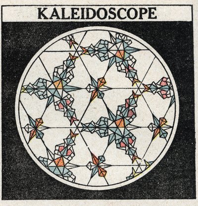 Işığın yansıması: bir kaleydoskop. 1925