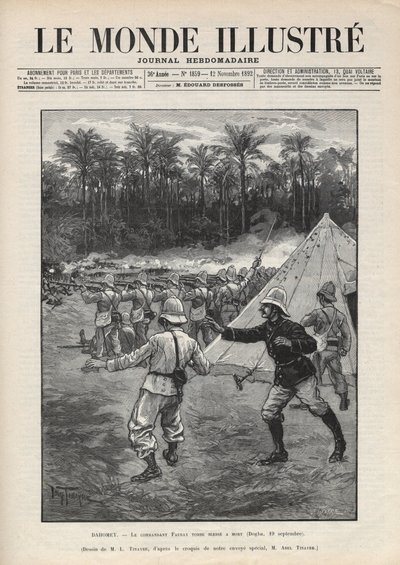 İkinci Dahomey Savaşı (1892-1894): Fransız komutan Faurax