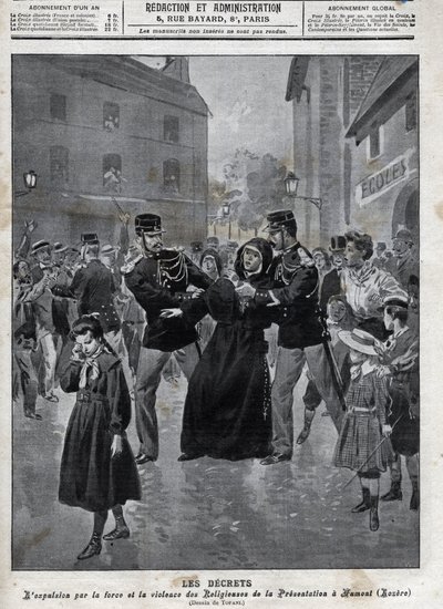Kilise ve devletten ayrılma - Rahibelerin Humont