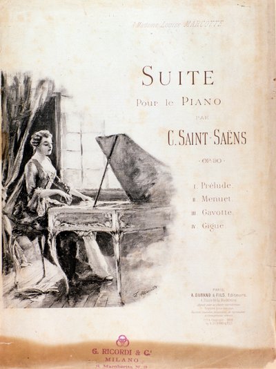 Suite for piano (Opus 90), Camille Saint-Saens