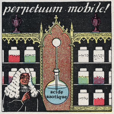 Sıcaklık ve genişleme: 16. yüzyılda eczacılar tarafından kullanılan ilk termometre olan “mobil perpetuum”. 1925