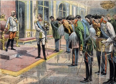 Jubilee, François Joseph I (1830-1916) Avusturya İmparatoru. “Le Petité Parisien” gazetesinden gravür by Anonymous Anonymous