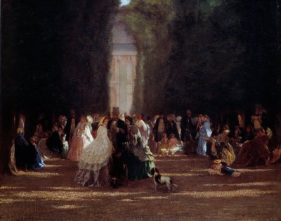 İkinci imparatorluğun altındaki Tuileries