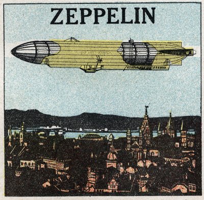 Balonlar: zeplin. 1925